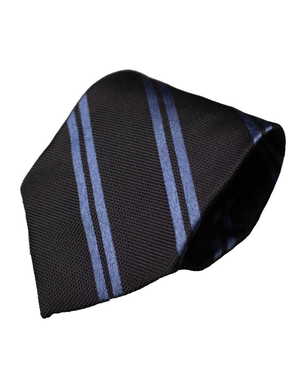 Brooks Brothers Makers & Merchants Tie 100% Silk USA Made Repp Stripe 3.25"